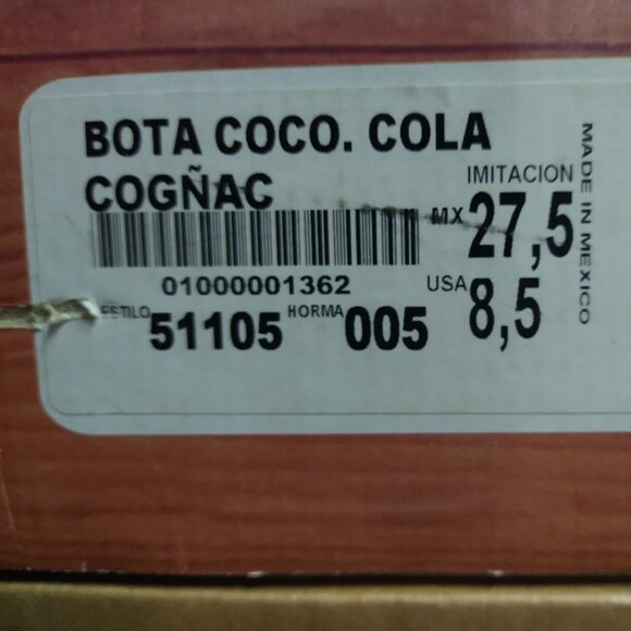 Bonanza 'Cowboy' Western Equestrian Horseback Alligator Riding Boots New In Box - Picture 5 of 6